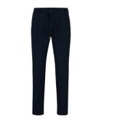 Slim Fit Linnen Broek Hugo Boss , Blue , Heren