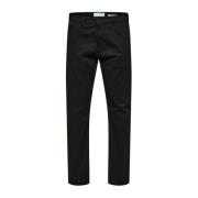 Broek Selected 175 New Miles Flex Selected Homme , Black , Heren