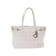 Pre-owned Canvas dior-bags Dior Vintage , White , Dames