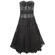 Pre-owned Tulle dresses Dolce & Gabbana Pre-owned , Black , Dames