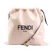 Pre-owned Leather fendi-bags Fendi Vintage , Pink , Dames