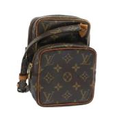 Pre-owned Canvas shoulder-bags Louis Vuitton Vintage , Brown , Dames