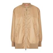 Leigh Bomber Jack Tan MOS Mosh , Beige , Dames