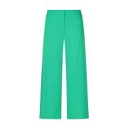 Wide Trousers Raffaello Rossi , Green , Dames