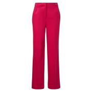 Wide Trousers Comma , Pink , Dames