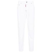 Slim-fit Trousers Dsquared2 , White , Heren