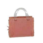 Pre-owned Nylon handbags Prada Vintage , Pink , Dames