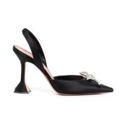 Pumps Amina Muaddi , Black , Dames