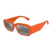 Kupale 639-29 Shiny Orange Sunglasses Maui Jim , Orange , Unisex