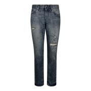 Slim-fit Jeans Dolce & Gabbana , Blue , Heren