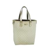 Pre-owned Leather gucci-bags Gucci Vintage , White , Dames