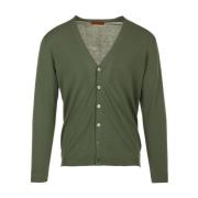 Groene Cardigan Sweaters Daniele Fiesoli , Green , Heren