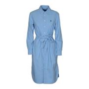 Shirt Dresses Ralph Lauren , Blue , Dames
