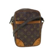 Pre-owned Canvas shoulder-bags Louis Vuitton Vintage , Brown , Dames