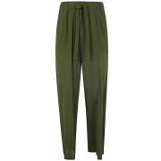 Bos Vanda Broek Semicouture , Green , Dames