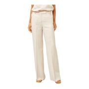 Wide Trousers Souvenir , Beige , Dames