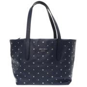 Pre-owned Leather totes Jimmy Choo Pre-owned , Blue , Dames