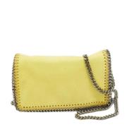 Pre-owned Suede shoulder-bags Stella McCartney Pre-owned , Yellow , Da...