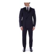 Single Breasted Suits Tagliatore , Blue , Heren