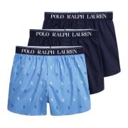 Comfortabele Katoenen Boxershorts 3-Pack Ralph Lauren , Multicolor , H...