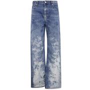 Wide Jeans Roy Roger's , Blue , Dames