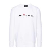 Sweatshirts Kiton , White , Heren