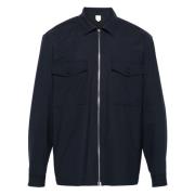 Sven Zip Up Overhemdjasje Altea , Blue , Heren