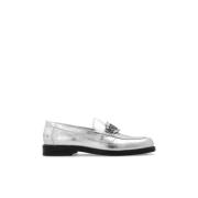 Leren loafers Dsquared2 , Gray , Dames