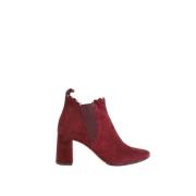 Pre-owned Leather boots Chloé Pre-owned , Red , Dames
