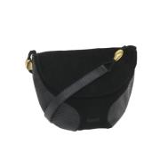 Pre-owned Suede shoulder-bags Bally Pre-owned , Black , Dames