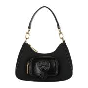 Zwarte Crossbody Tas Chiara Ferragni Collection , Black , Dames