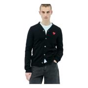 Knitwear Comme des Garçons Play , Black , Heren