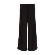 Wide Trousers Marine Serre , Black , Heren