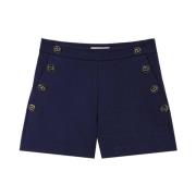 Short Shorts Twinset , Blue , Dames