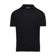 Polo Shirts La Fileria , Black , Heren
