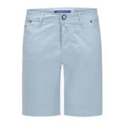 Sand Bermuda Shorts Slim Fit Jacob Cohën , Blue , Heren