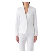 Blazers Max Mara Studio , White , Dames