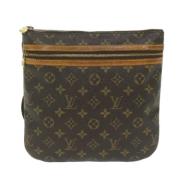 Pre-owned Canvas shoulder-bags Louis Vuitton Vintage , Brown , Unisex