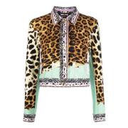 Groene buitenkleding jassen Just Cavalli , Multicolor , Dames