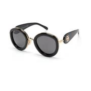 Lw40130U 01A Sunglasses Loewe , Black , Dames