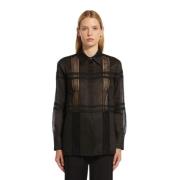 Casual Shirts Max Mara , Black , Dames