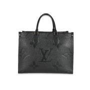 Pre-owned Leather louis-vuitton-bags Louis Vuitton Vintage , Black , D...