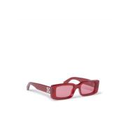 Sunglasses Off White , Red , Unisex