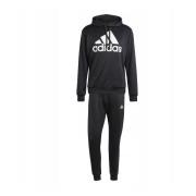 Zwarte Hoodie French Terry Sportswear Adidas , Black , Heren