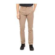 Bruine Chino Broek Hugo Boss , Brown , Heren