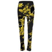 Zwarte Leggings Versace Jeans Couture , Multicolor , Dames