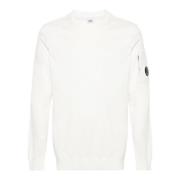 Witte Sweaters voor Mannen C.p. Company , White , Heren