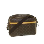 Pre-owned Canvas louis-vuitton-bags Louis Vuitton Vintage , Brown , Da...