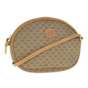 Pre-owned Canvas gucci-bags Gucci Vintage , Beige , Dames