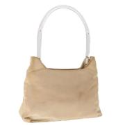 Pre-owned Fabric prada-bags Prada Vintage , Beige , Dames